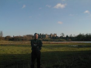 Framlingham Castle, built by a rebelious medievil baron, now used as a backdrop in photos of RISC OS computer moguls