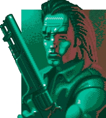 CE - Neighbours cast shocked when Drew produces a fire arm to deal with Libby.