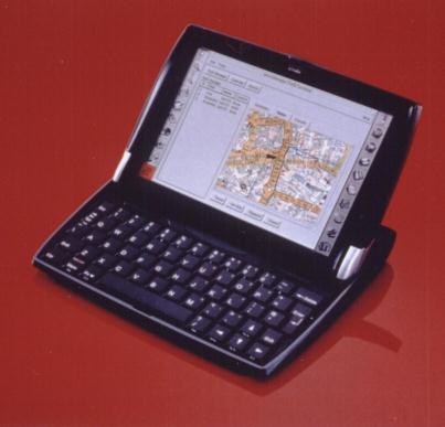 The netBook, showing screen
