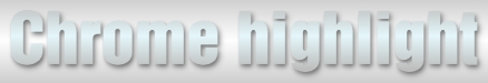 Chrome highlight